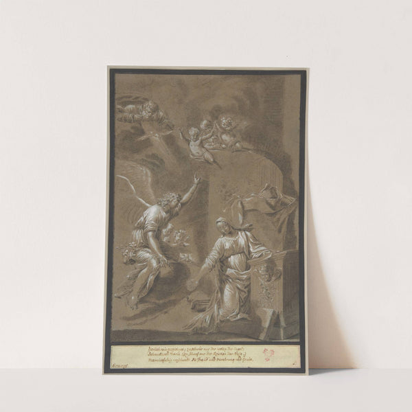 The Annunciation by Johann Jakob von Sandrart