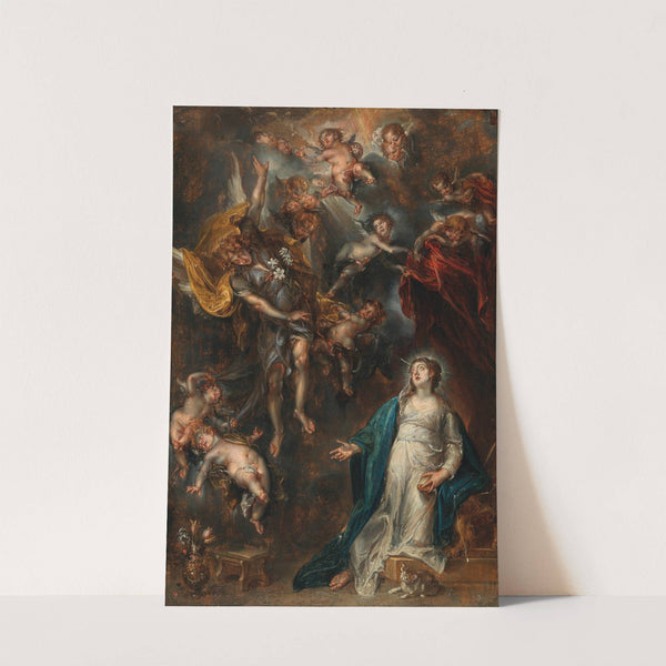 The Annunciation by Simon de Vos