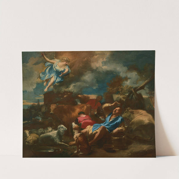 The Annunciation to the Shepherds by Livio Mehus