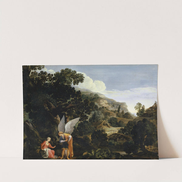 The Annunciation to the Wife of Manoah (1610) by Carlo Saraceni