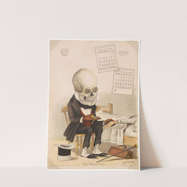 The Antikamnia Calendar, The Diagnosis (1897) by L Crusius