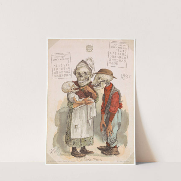 The Antikamnia Calendar, The First Tooth (1897) by L Crusius