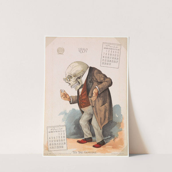 The Antikamnia Calendar, Tis The Genuine (1897) by L Crusius