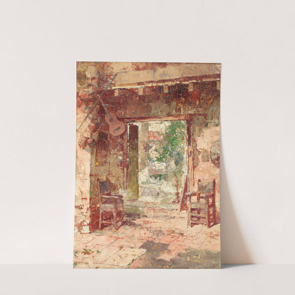 The antiquarian’s shop, Cusco by Teófilo Castillo