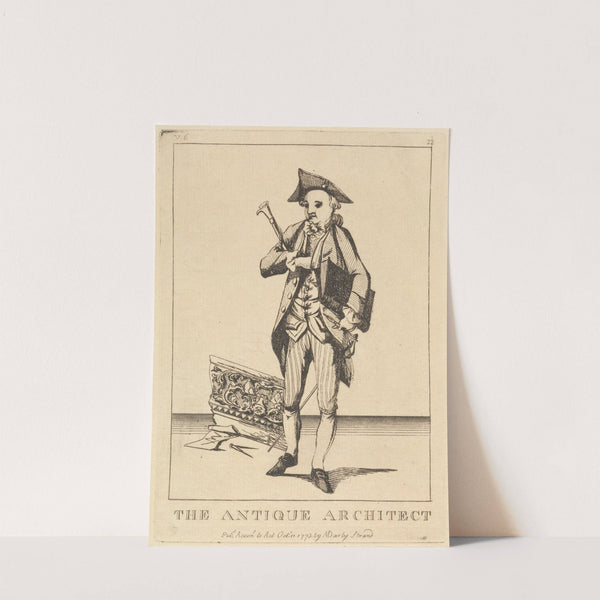 The Antique Architect by Mary Darly