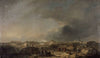 The Antwerp Castle after the Bombardement in 1832