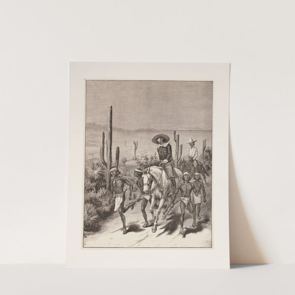 The Apache War–Indian scouts on Geronimo’s trail (1886) by Frederic Remington