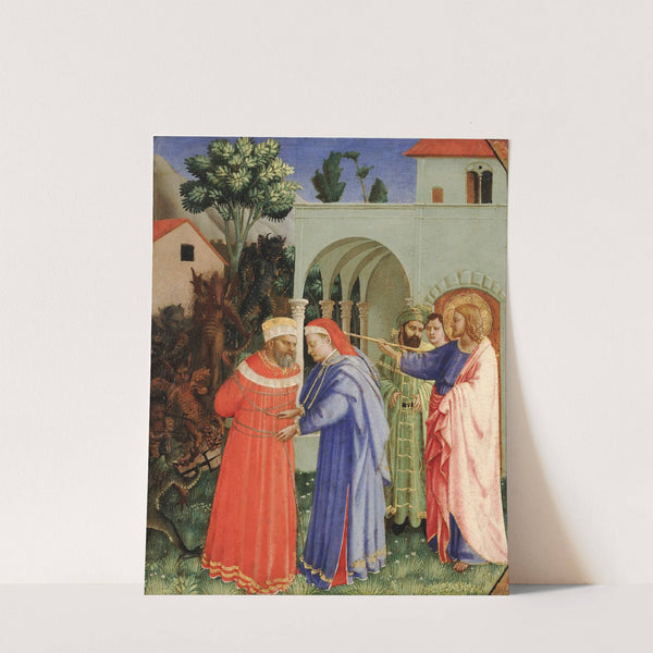 The Apostle Saint James the Greater Freeing the Magician Hermogenes (circa 1426) by Fra Angelico