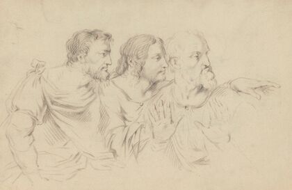 The Apostles Bartholomew, Jacob the Lesser and Andrew