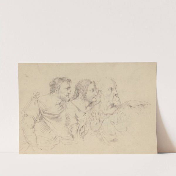 The Apostles Bartholomew, Jacob the Lesser and Andrew by Jean Antoine Verschaeren