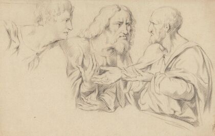 The Apostles Matthew, Simon and Taddeus