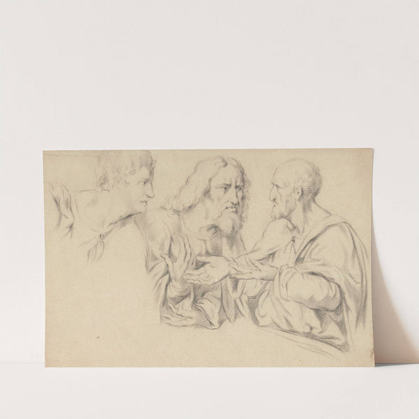 The Apostles Matthew, Simon and Taddeus by Jean Antoine Verschaeren