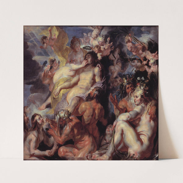 The Apotheosis of Aeneas by Jacob Jordaens