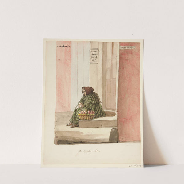 The Apple Seller by Nicolino Calyo