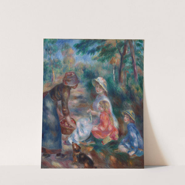 The Apple Seller by Pierre-Auguste Renoir