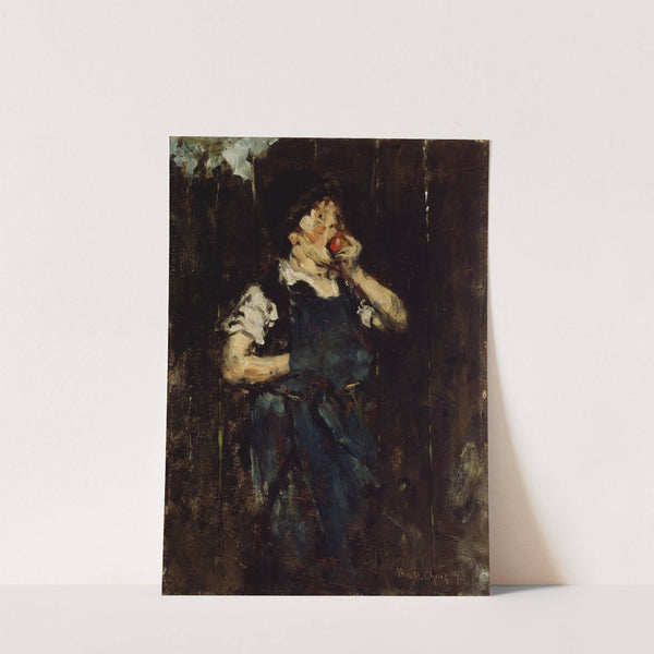 The Apprentice (Boy with Apple) by William Merritt Chase