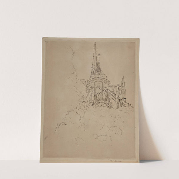 The apse from the Cathedral of Notre Dame in Paris (1902) by Józef Pankiewicz