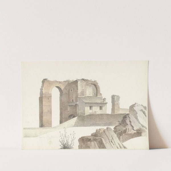 The Aqua Claudia in Rome (c. 1809 - c. 1812) by Josephus Augustus Knip