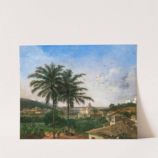 The Aqueduct at Rio de Janeiro (circa 1816-1817) by Nicolas-Antoine Taunay