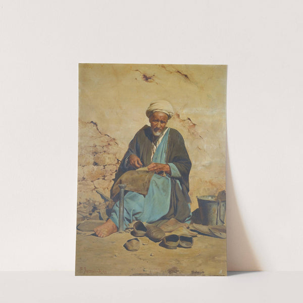 The Arab Cobbler by Pavlos Prosalentis