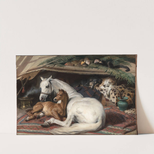 The Arab Tent by Sir Edwin Henry Landseer