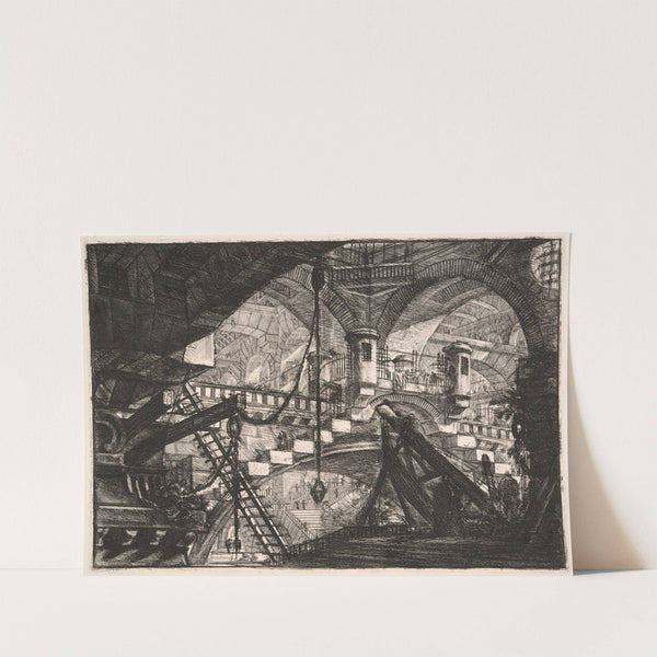 The Arch with a Shell Ornament by Giovanni Battista Piranesi