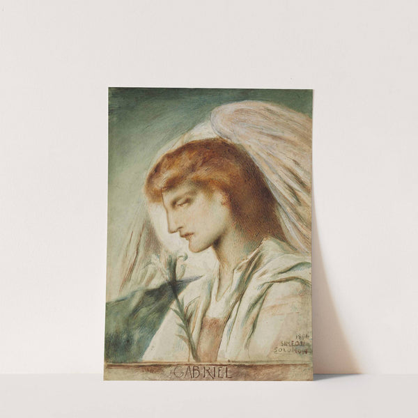 The Archangel Gabriel by Simeon Solomon