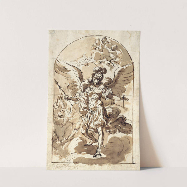 The Archangel Michael by Girolamo Troppa