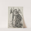 The Archangel Michael Piercing the Dragon (c. 1475) by Martin Schongauer