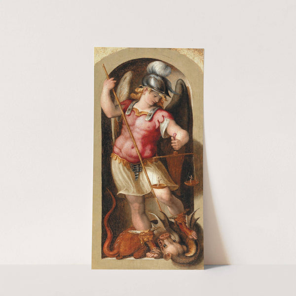 The Archangel Saint Michael by Taddeo Zuccaro