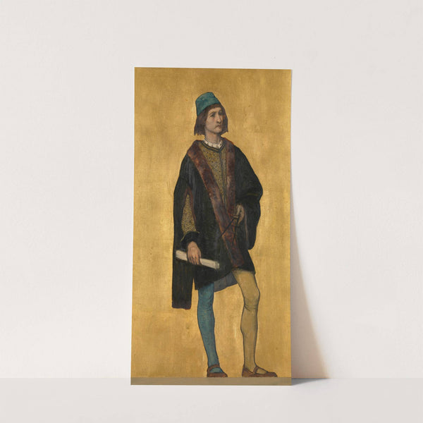 The Architect Jan van de Poele (1889) by Albert Frans Lieven De Vriendt