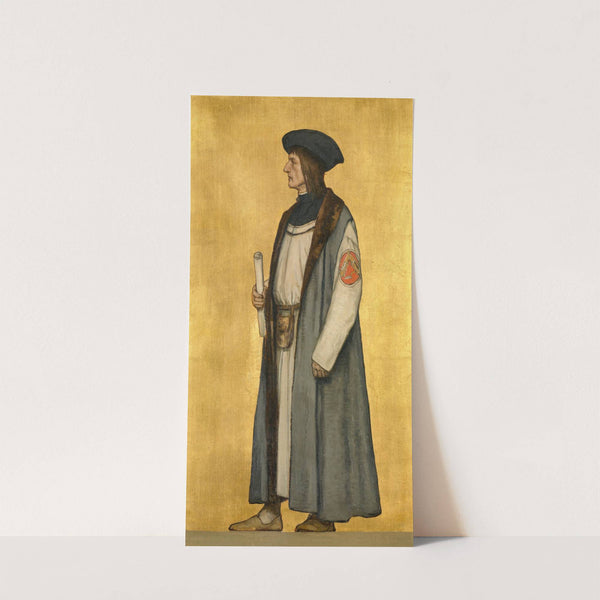 The Architect Jan van Oudenaerde (1889) by Albert Frans Lieven De Vriendt