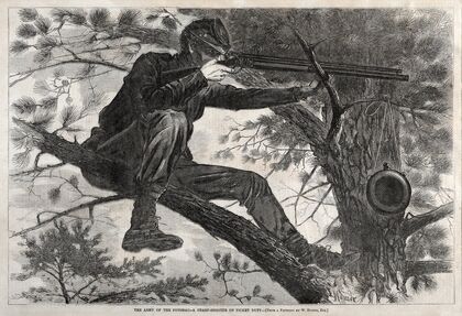 The Army of the Potomac – A Sharpshooter on Picket Duty (1862)