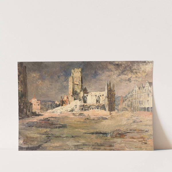The Arras Belfry (1916) by Fernand Sabatté