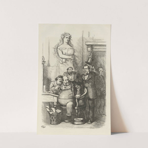 The arrest of ‘boss’ Tweed — another good joke (1871) by Thomas Nast