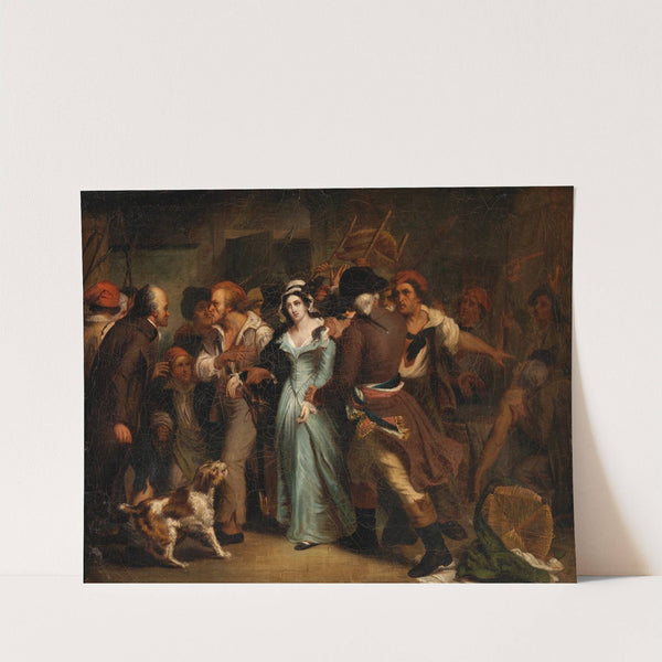 The Arrest of Charlotte Corday by Ary Scheffer