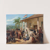 The Arrest of Diepo Negoro by Lieutenant-General Baron De Kock (c. 1830 - c. 1835) by Nicolaas Pieneman
