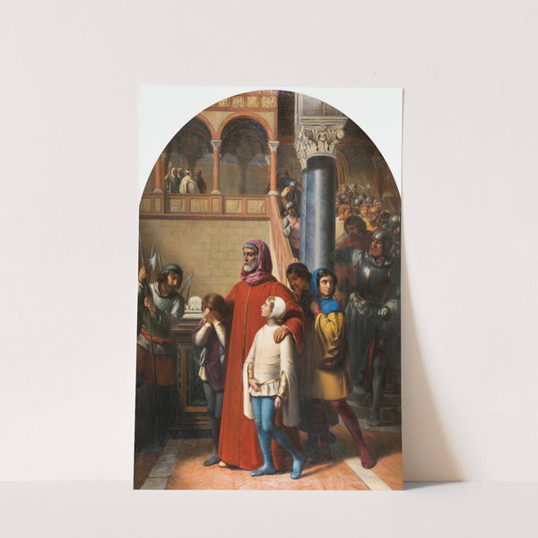 The Arrest Of Ugolino by Henri Delaborde