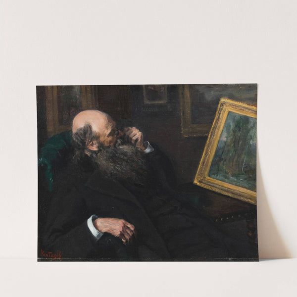 The art connoisseur by Pericles Pantazis