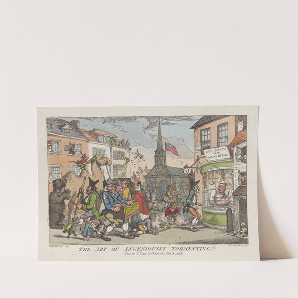 The art of ingeniously tormenting!!. (1808) by Thomas Rowlandson