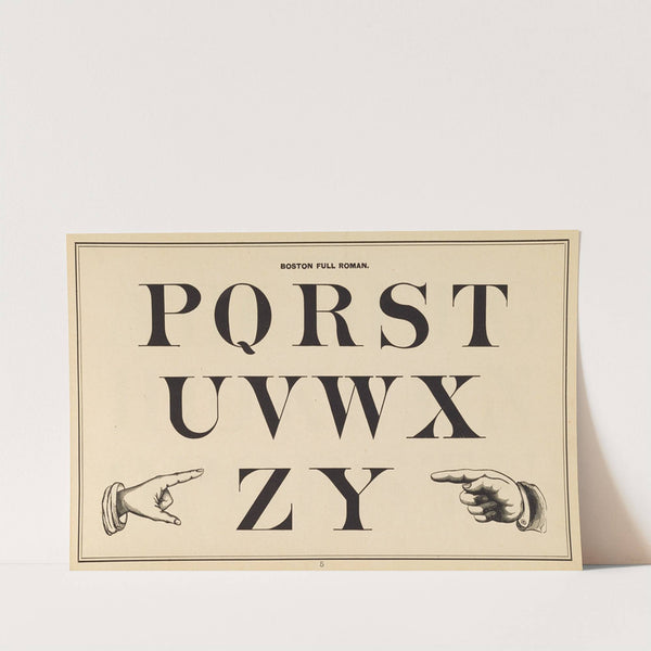 The art of lettering and sign painter’s manual Pl.04 (1878) by Allen P Boyce