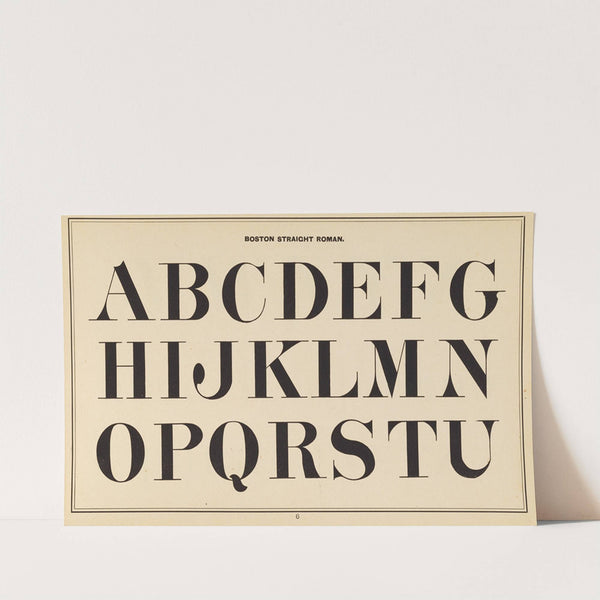 The art of lettering and sign painter’s manual Pl.05 (1878) by Allen P Boyce