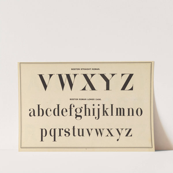 The art of lettering and sign painter’s manual Pl.06 (1878) by Allen P Boyce