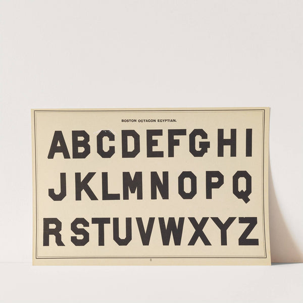 The art of lettering and sign painter’s manual Pl.07 (1878) by Allen P Boyce