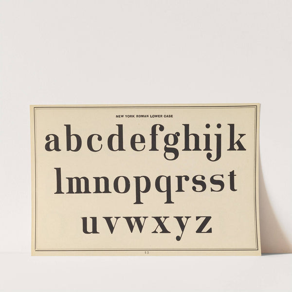 The art of lettering and sign painter’s manual Pl.12 (1878) by Allen P Boyce