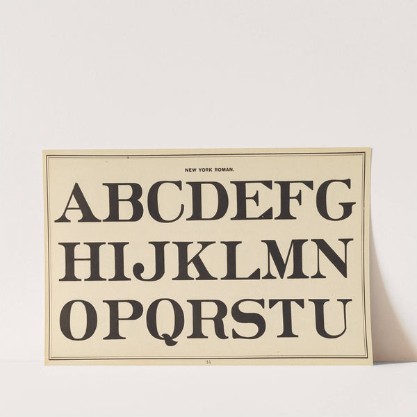 The art of lettering and sign painter’s manual Pl.13 (1878) by Allen P Boyce