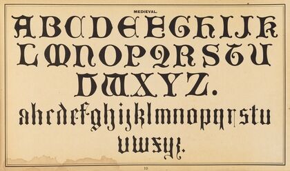 The art of lettering and sign painter’s manual Pl.18 (1878) — size preview