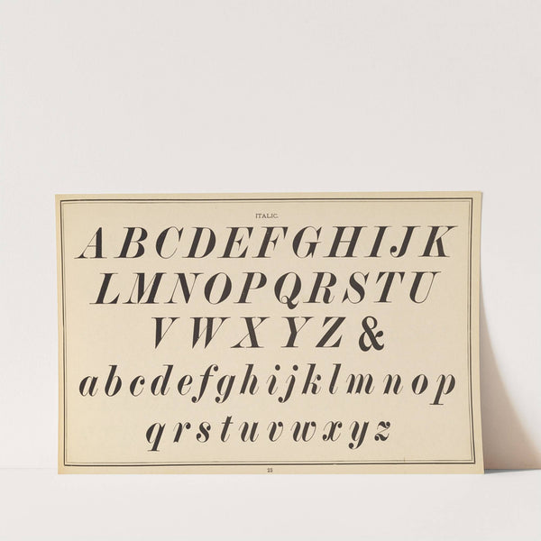 The art of lettering and sign painter’s manual Pl.22 (1878) by Allen P Boyce