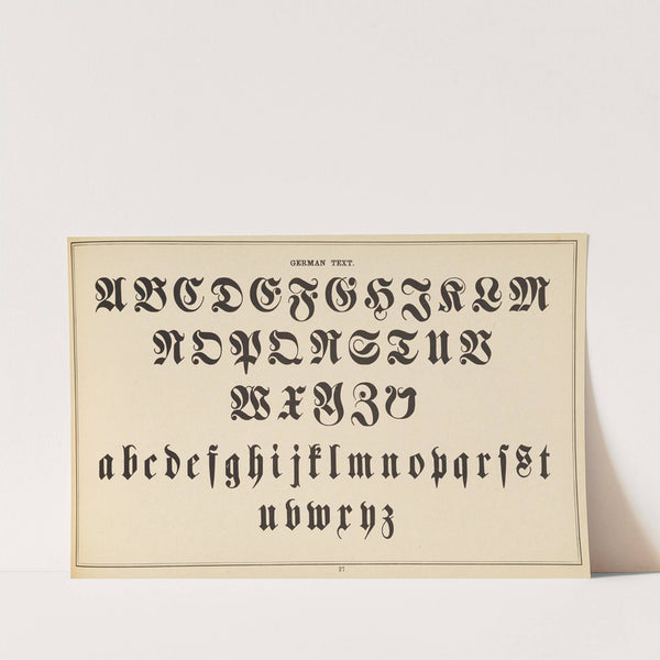 The art of lettering and sign painter’s manual Pl.26 (1878) by Allen P Boyce