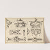 The art of lettering and sign painter’s manual Pl.30 (1878) by Allen P Boyce
